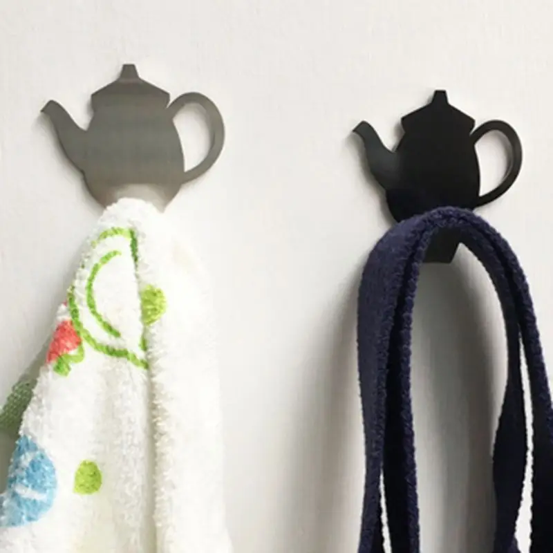2 шт./компл. стены кухни дверь металлический крючок для ключей Британский чайник