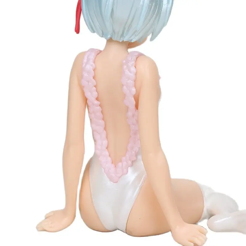

11.5cm Anime Action Figure Toy Re:Life In A Different World From Zero Rem Ram Pajamas Girl Collection Model Toys Doll