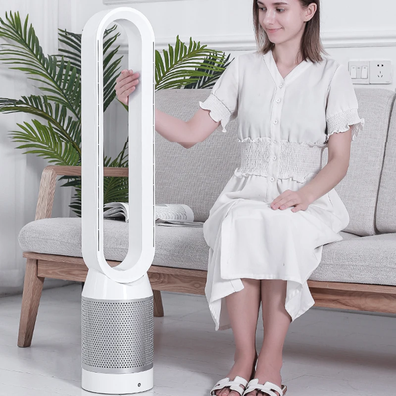 Тихий беслопастный вентилятор для очистки воздуха Домашний Вентилятор 42 дюйма