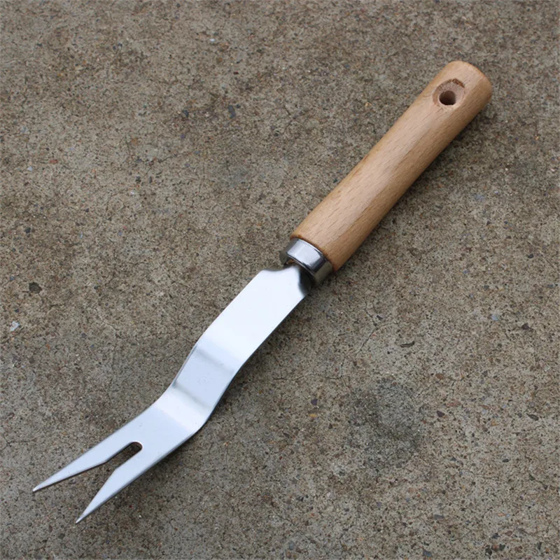 Садовая Вилочная головка экстрактор патио сад удаление сорняков обрезная лопата