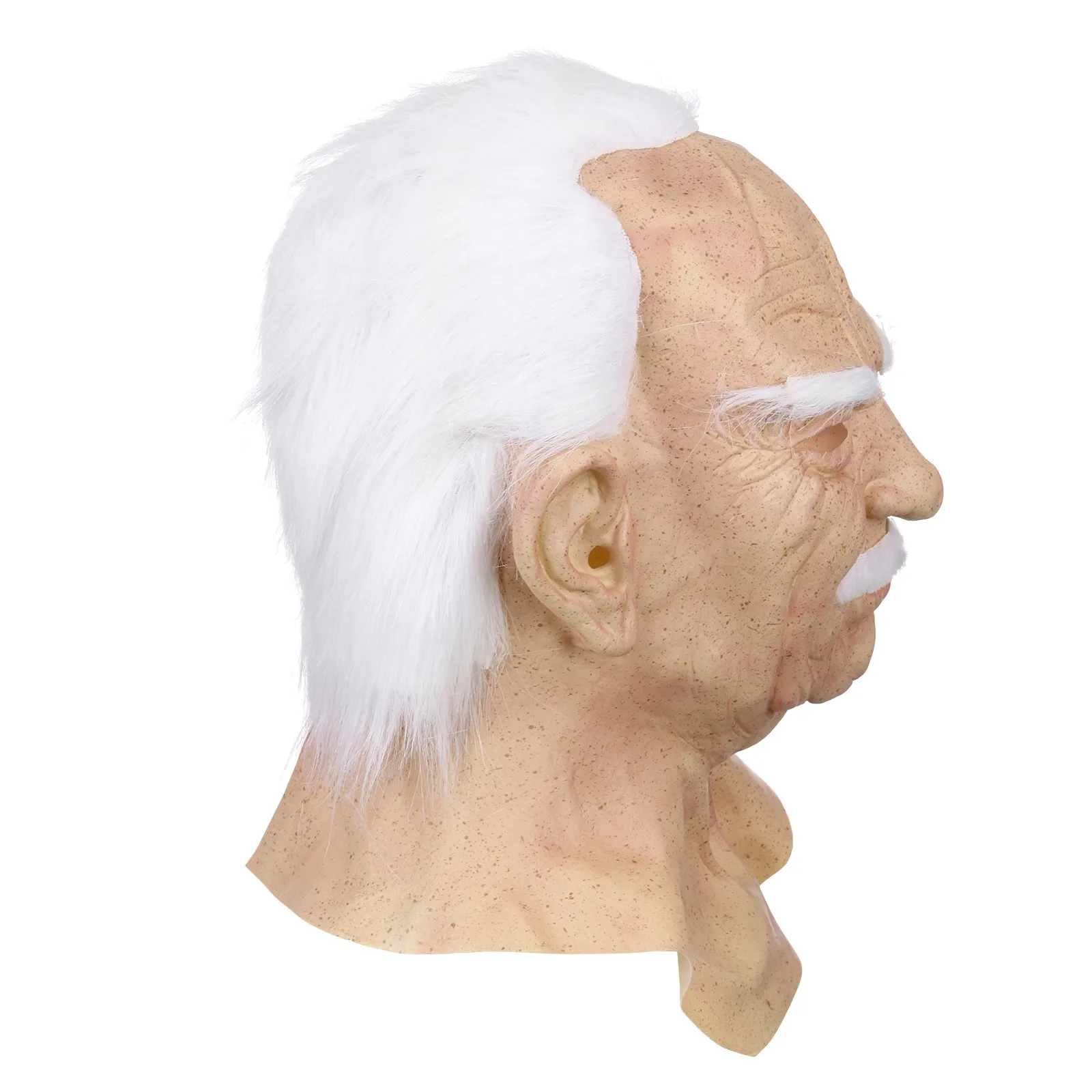 

Another Me-the Elder Halloween Holiday Funny Masks Supersoft Old Man Adult Mask Carnival Horrible Creepy Party Cosplay Props