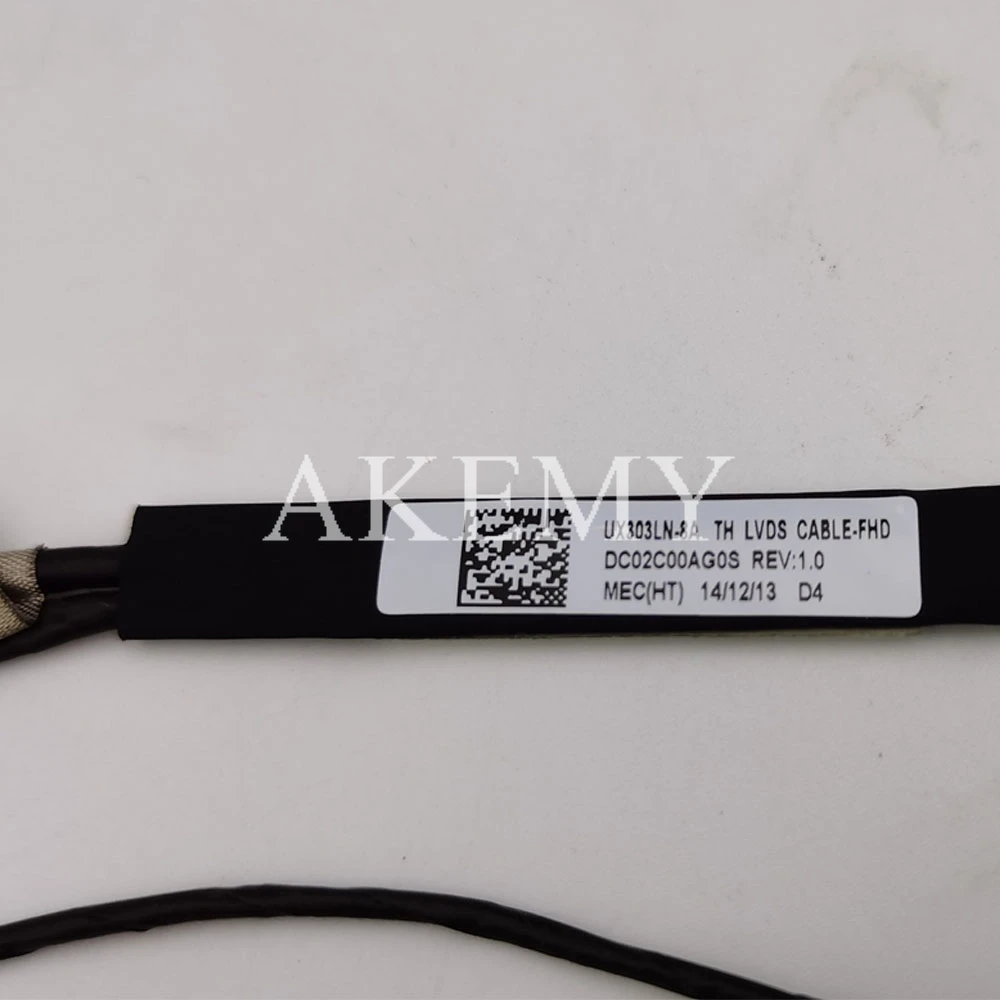 

Akemy New For Asus Vivobook U303U UX303U UX303UB UX303UA LVDS LCD Cable DC02C00AG0S 30Pin Touch Screen