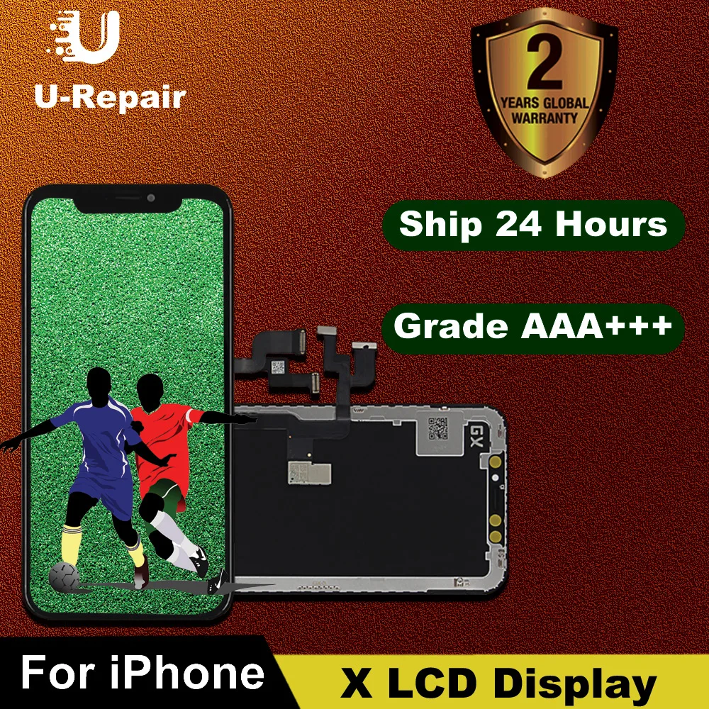 AAA +++ для iPhone X OLED TFT с 3D сенсорным дигитайзером в сборе ЖК экран Pantalla сменный