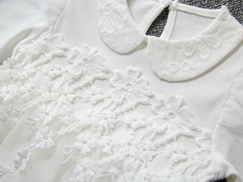 Платье принцессы для маленьких девочек весенне-осеннее платье с длинным рукавом