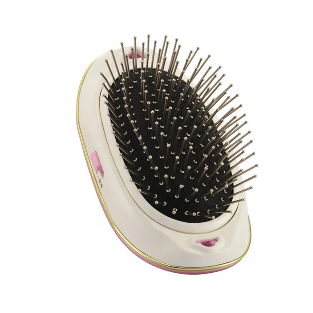 

Portable Electric Ionic Hairbrush Takeout Mini Small Hair Brush Comb Massage Home Travel Using J9