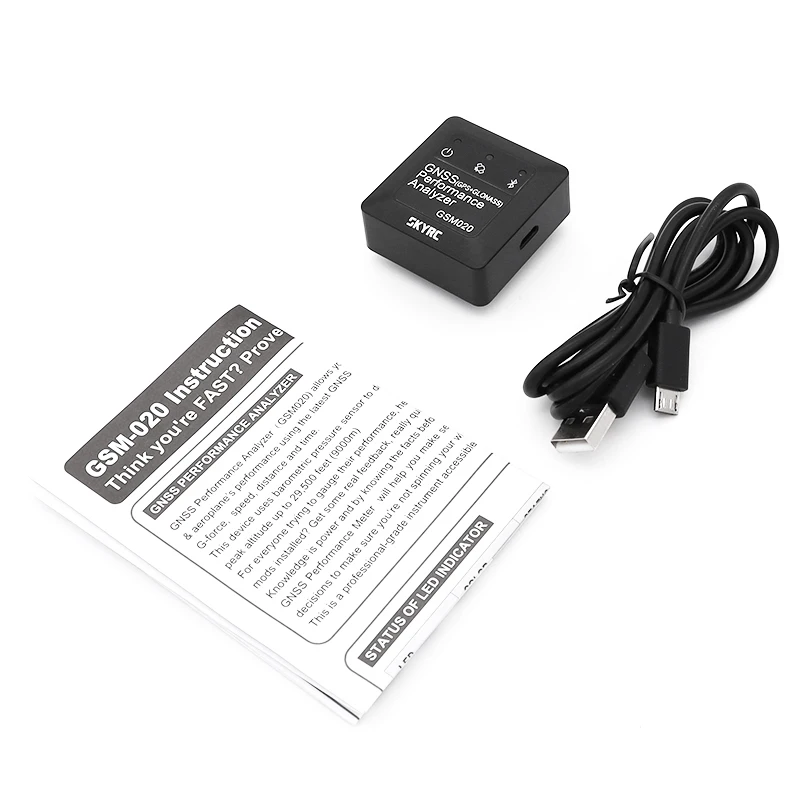 Skyrc GSM020 Gnss анализатор мощности Bluetooth App Gps измеритель скорости для