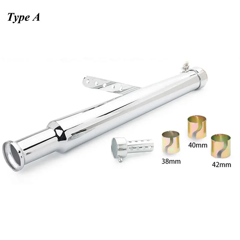 Кафе Racer выхлопной мотоцикл Akrapovic Escape мото труба глушитель старину Ретро