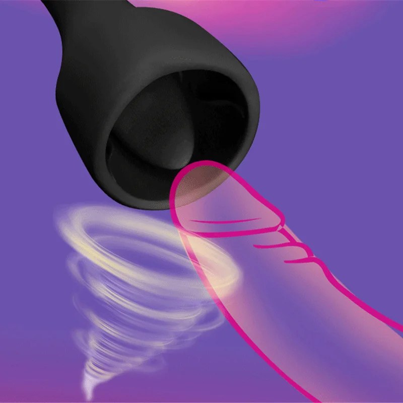 Пенис тренажер задержки мужской мастурбатор вибратор автоматический оральный