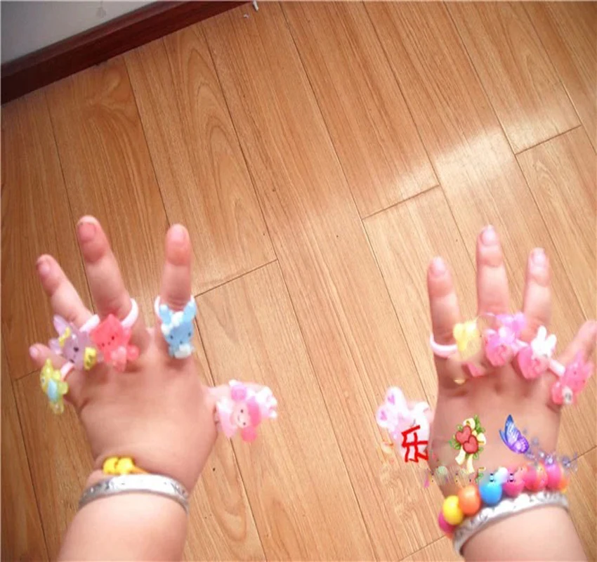 Кольца для девочек 5 шт./компл. крутые ювелирные изделия распродажа бижутерия