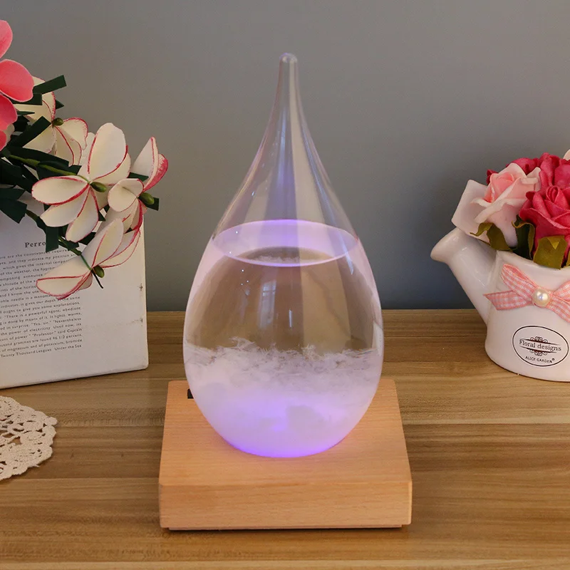 Прогноз погоды из хрустального стекла в форме груши Декор Рождество новогодний