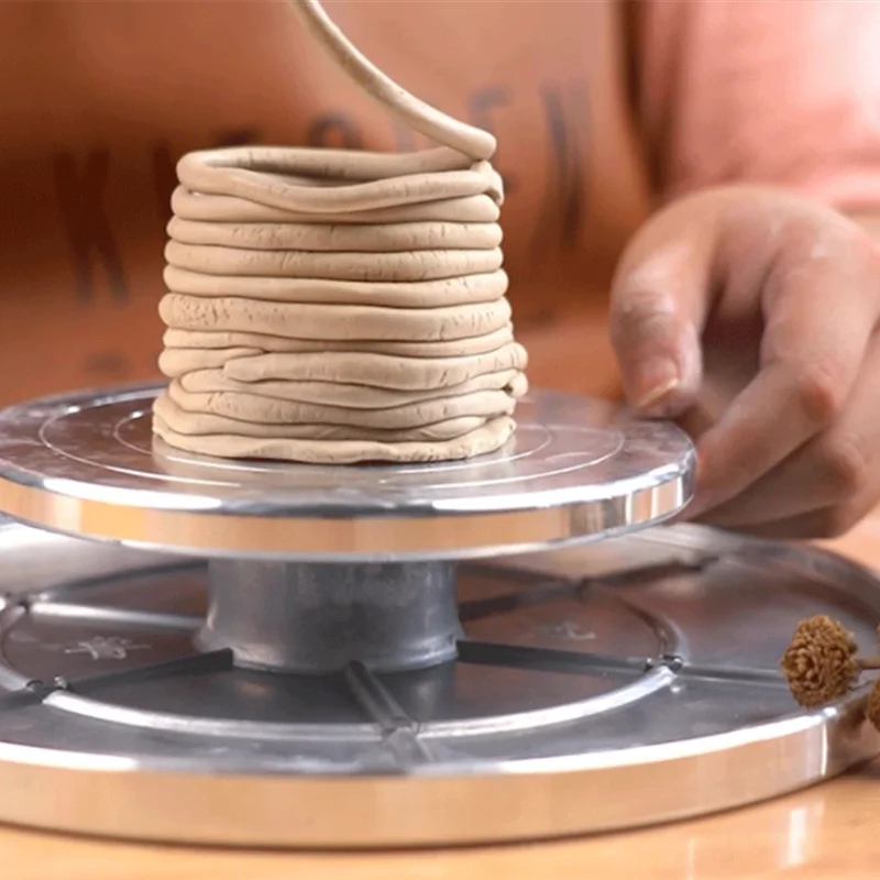 

Скульптурная платформа для керамической глины, из алюминиевого сплава, 15/20/25/30 см