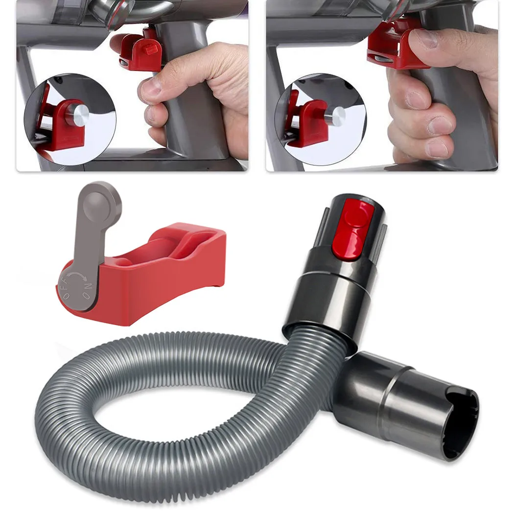 

Удлинительный шланг курка для Dyson V7 V8 V11 V10 Пылесос часть инновационные Мощность держатель кнопки триггер замки на замену