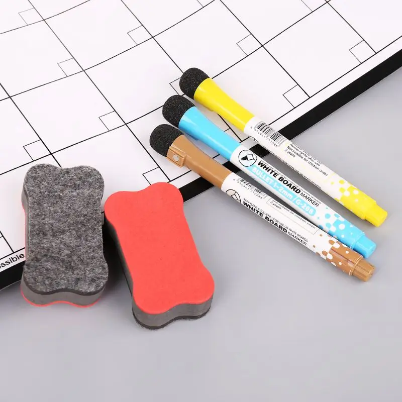 Ежемесячный планировщик мягкая магнитная доска магниты на холодильник для