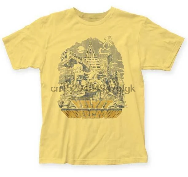 Бархатная подземная Футболка-NYC-новая официальная мерчандайзинг | Мужская одежда