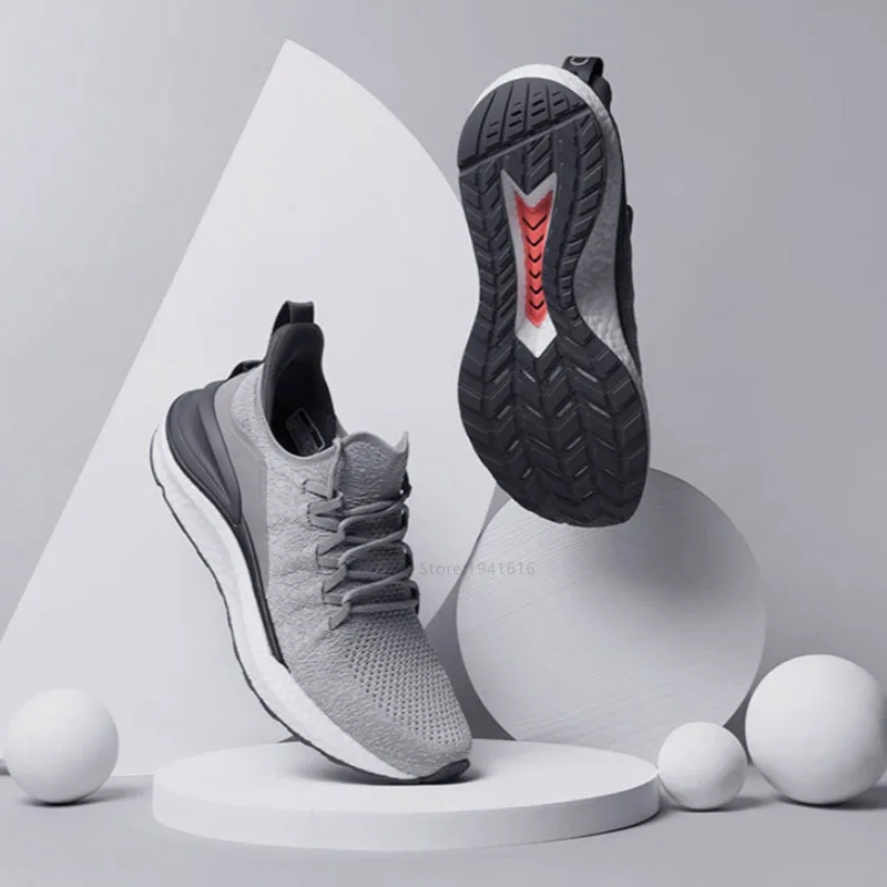 Новинка 2020 Xiaomi Mi Mijia Shoes 4 мужские спортивные кроссовки для бега Бесплатная сила
