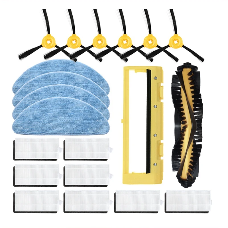 

Main Side Brush HEPA Filter Accessories for Eufy 11C Cecotec Conga 990 1190 Ecovacs Deebot N79 N79S Robot Vacuum Cleaner