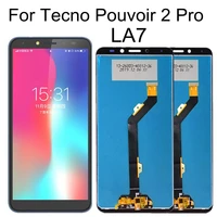 6 0 lcd for tecno pouvoir 2 pro la7 lcd display touch screen digitizer assembly replacement for pouvoir 2pro lcd display