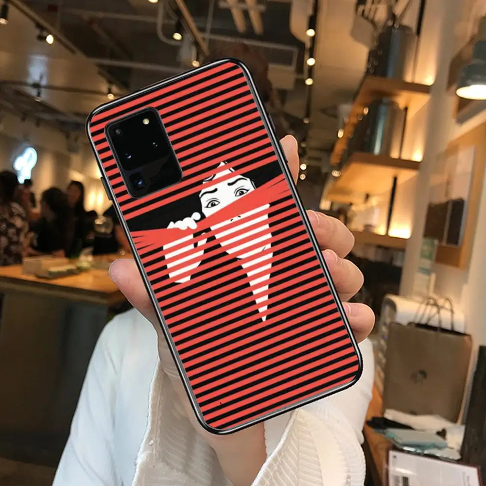 

Phone cover hull For SamSung Galaxy S 6 7 8 9 10 20 21 Plus Edge E note 5G Lite Ultra black soft bumper senior Excellent