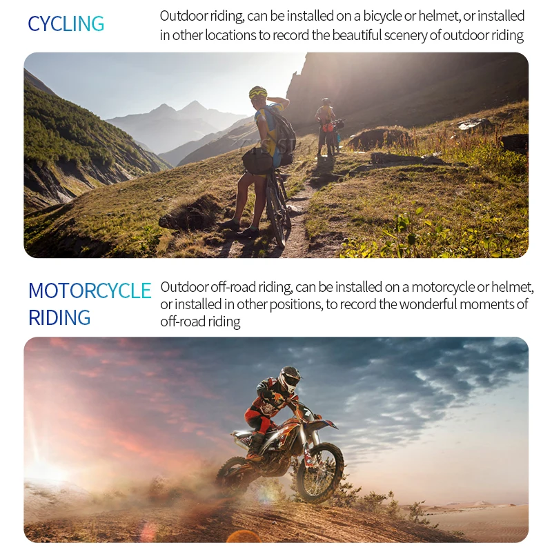 Водонепроницаемая HD 7 часов видео запись мини Экшн камера Espia умный дом ночное