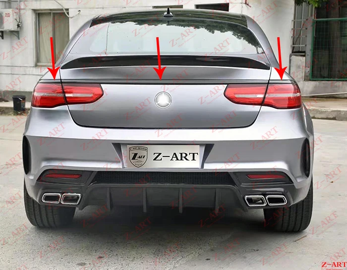 2016-2019 Z-ART GLE Coupe отделка крышки багажника из углеродного волокна запасные части