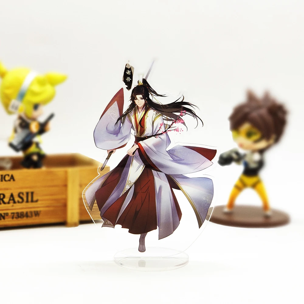 Xie Lian Tian Guan Ci Fu Xie Lian Hua Cheng HF акриловая подставка фигурка модель тарелка держатель торт Топпер аниме - Цвет: Xie Lian