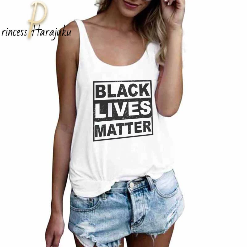 

Black Lives Matter Fashion Print Women's Shirt 2020 Shirt Harajuku Casual Summer Vintage Aesthetic Tops Hipster Blouse
