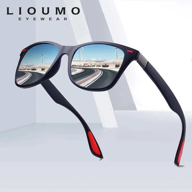 Солнцезащитные очки LIOUMO TR90 для мужчин и женщин UV 400 классические дизайнерские