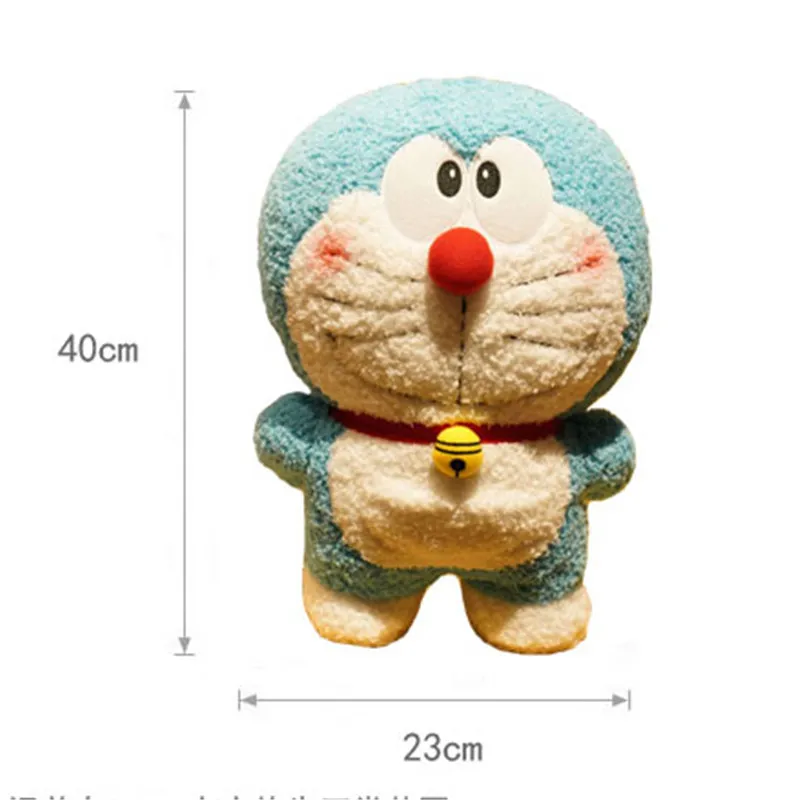 

40Cm Doraemon Plush Doll for Children Ornaments Cute Pp Cotton Models Anime Figurine Japanese Anime Plush Models Periphery Gifts