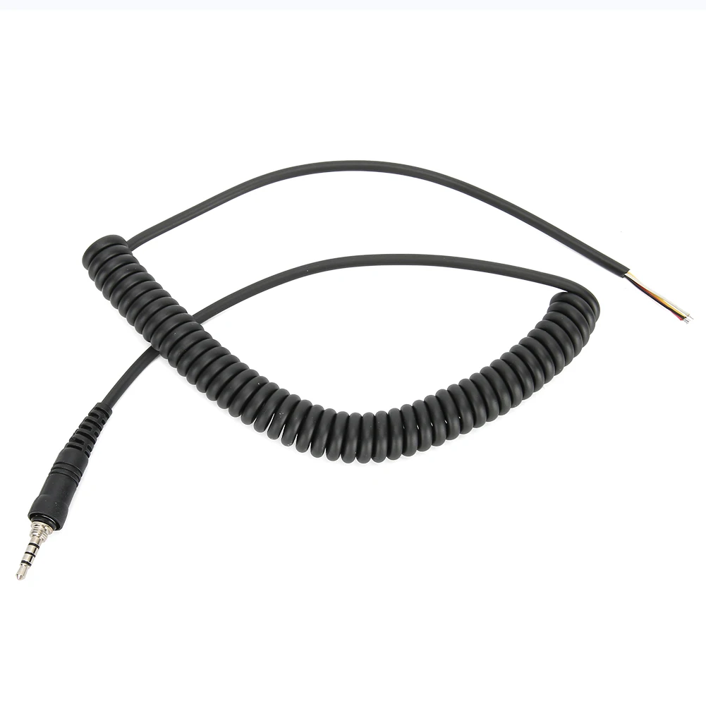 

Mic Cable Car Radio Replacement Hand Microphone Cable Line Cord for FT‑6R/7R