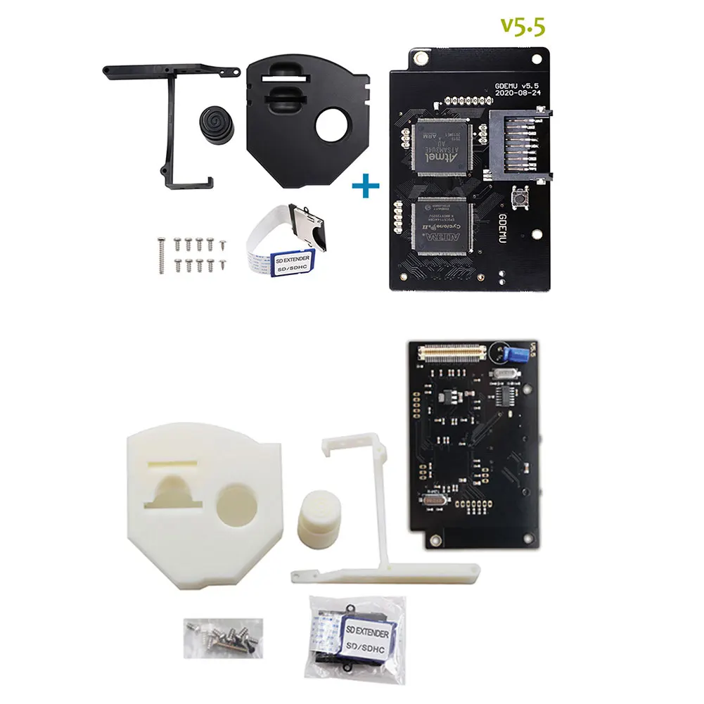 Оптический привод доска для моделирования + GDEMU Remote Secure Digital Card 3D Печатный