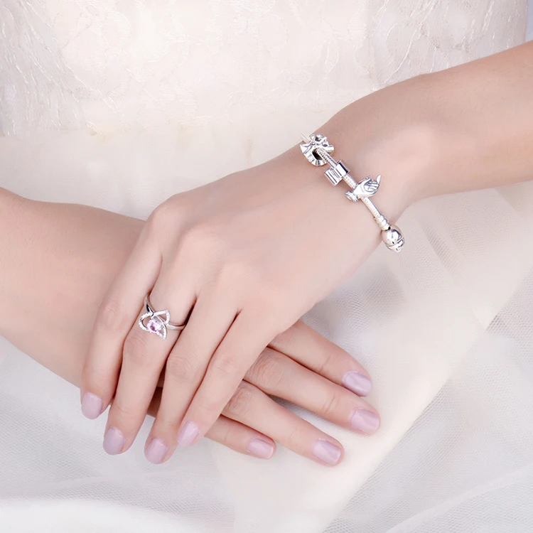 JewelryPalace 925 пробы серебро, мама и ребенок Семья любовь рукопожатие Шарм Бисер для мамочек и дочери Новая горячая распродажа