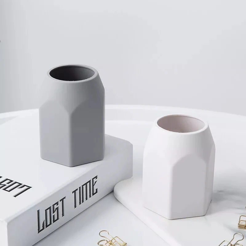 

Pen Holder Pencil Stand Desktop Storage Case Box Desk Office Organizer Holder School Stationery Supplies