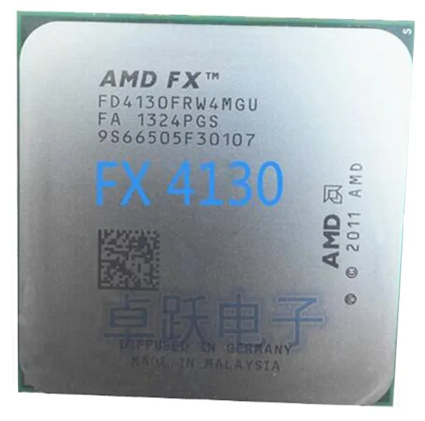 AMD FX 4130 AM3+ 3.8GHz/4MB/125W Quad Core CPU processor serial pieces FX-4130 working 100% Free Shipping | Компьютеры и офис