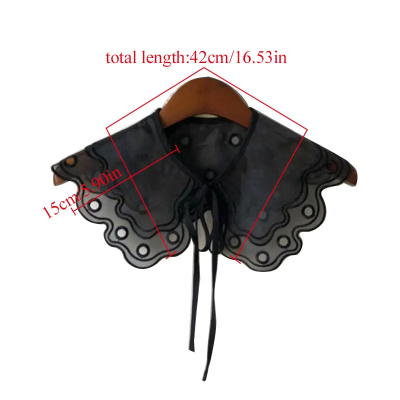 Новинка женские ложные воротнички съемные кружевная Ложная Рубашка с фальшивым