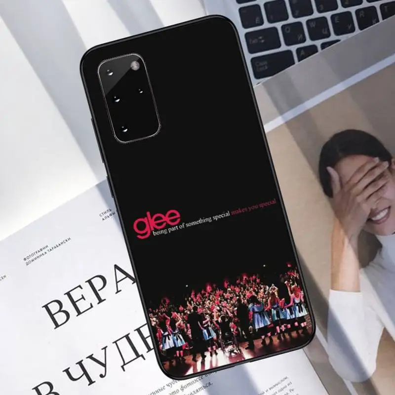 

Musical TV Glee Phone Case For Samsung A40 A31 A50 A51 A71 A20E A20S S8 S9 S10 S20 Plus note 20 ultra