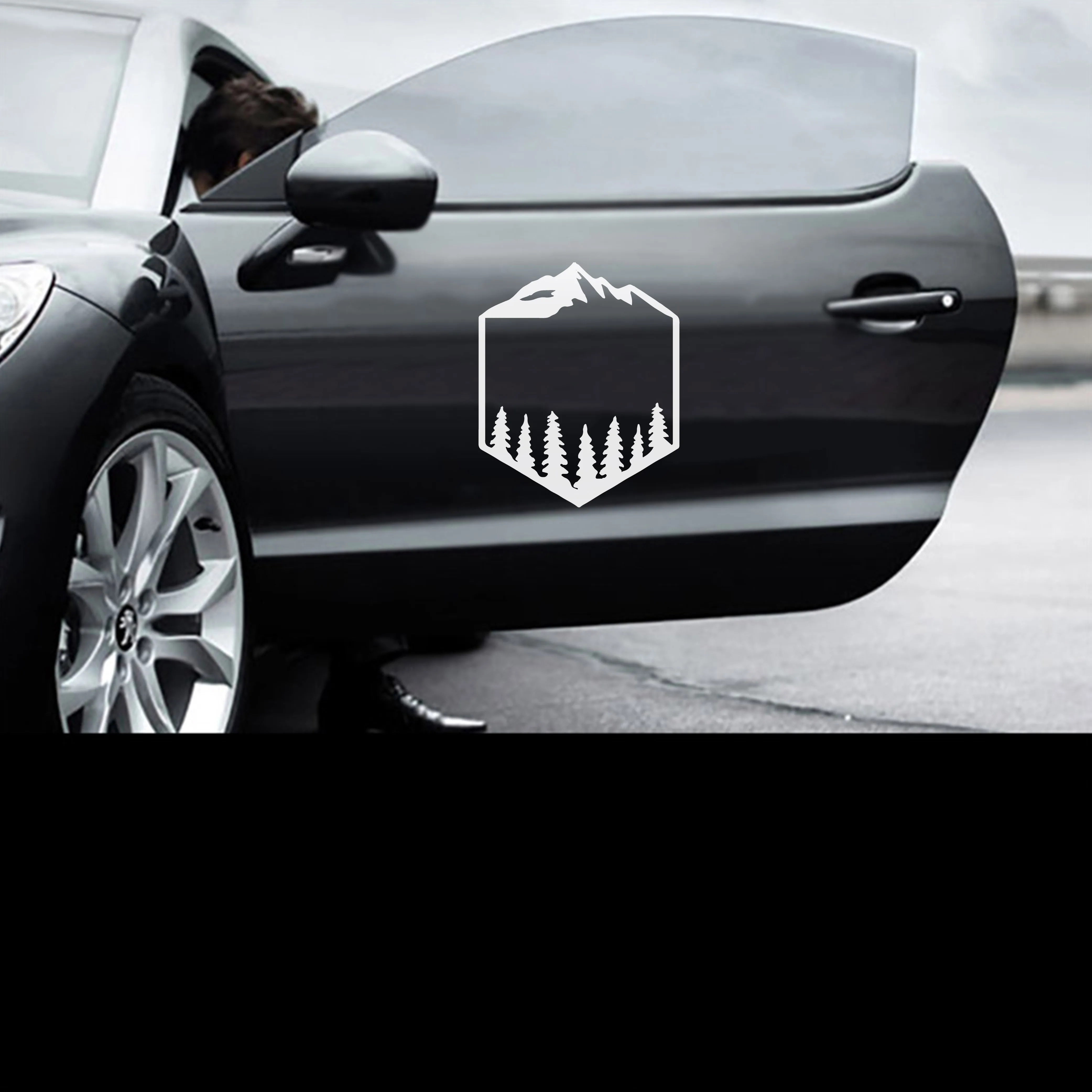 Креативные автомобильные наклейки в автомобиль водонепроницаемые виниловые для