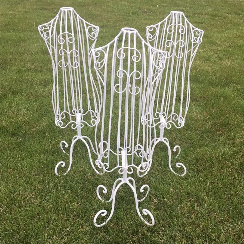 

Metal Pet Dog Clothes Display Stand Attractive Dog Cloth Hangers Mannequins Torsos Doll Dress Forms Model For Pet Shop Dog