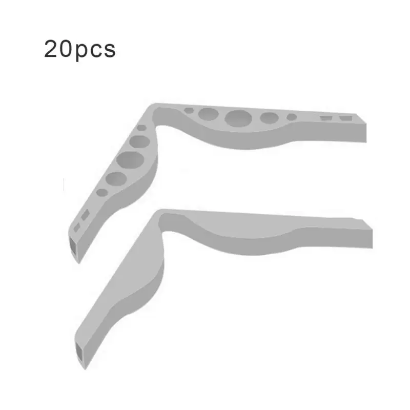 

Nose Bridge Silicone Fog-Free Accessory For Masks (1/5 PCS) -Prevent Eyeglasses From Fogging Mask Holder Reusable Bracket