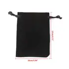 5 шт., бархатные мешочки на шнурке для игры в кости D  D, 10 х12 см