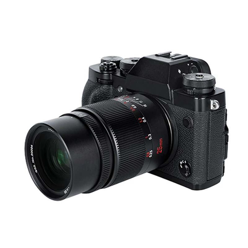 Объектив для камеры 7artisans 25 мм F0.95 APS-C MF Prime Fuji X/Sony E/Nikon Z/Canon EOS-M/Leica L/Sigma/Olympus M4/3 |