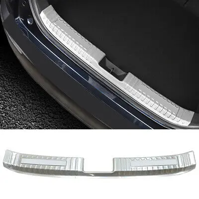 

Стальная Серебристая внутренняя защитная пластина заднего бампера, Отделка 1 шт. для Mazda CX-30 2019-2020