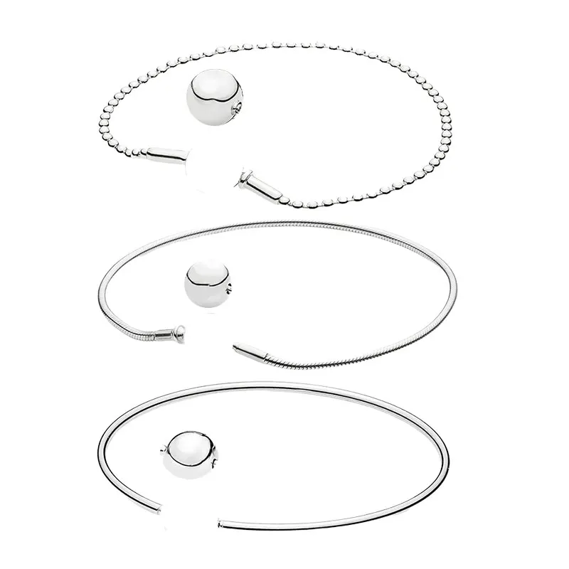 

Женский браслет-Талисман из серебра 925 пробы с круглым логотипом