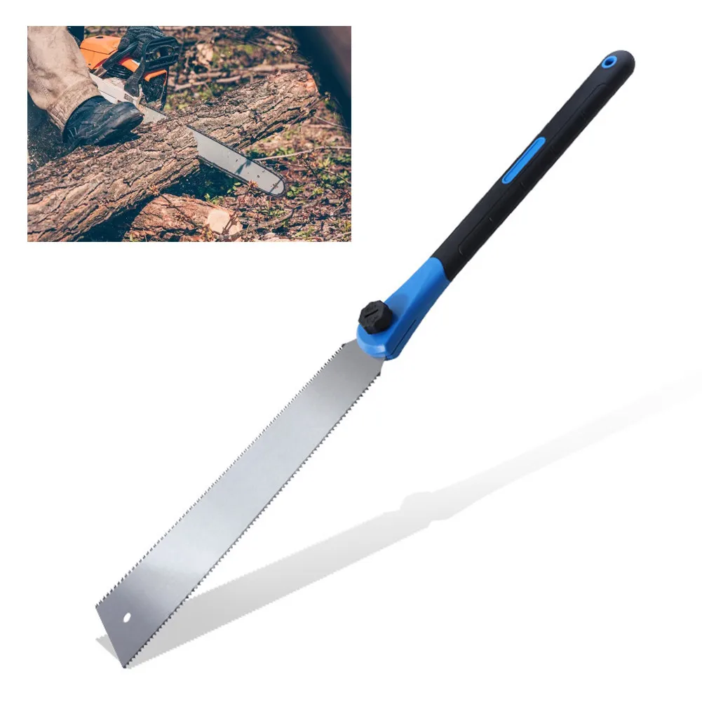 Двухсторонняя ручная пила 65MN обрезка шлифовальные зубья быстрая для сада