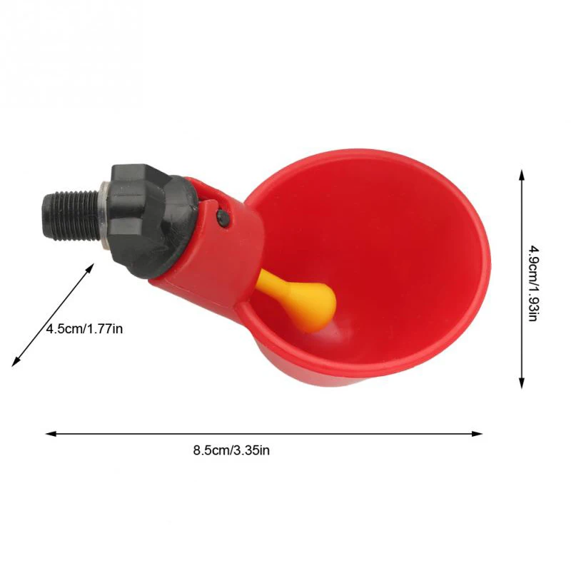 4x3x8 см Птица питьевой воды чашки автоматического курятники птицы для кур