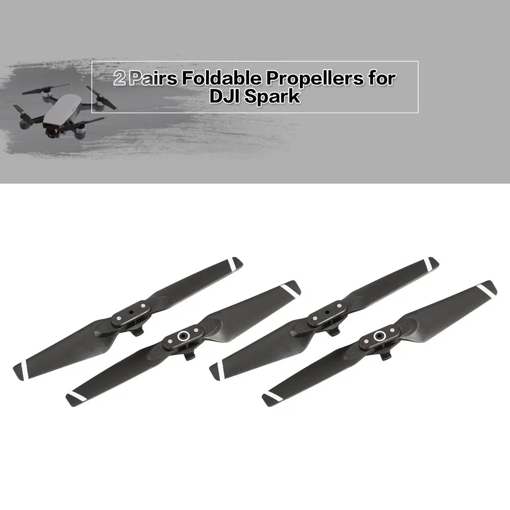 2 пары складных лезвий для дрона DJI Spark RC | Электроника