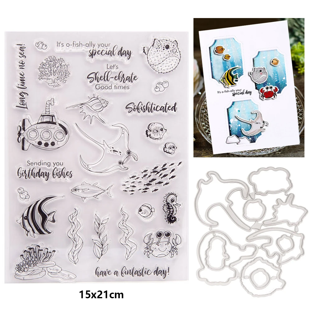 

Mad Animals Stamps and Dies Set Metal Cutting Dies Scrapbook Craft Dies Cuts DIY Album Stencils Die Template New 2021