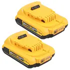 Сменный аккумулятор для электроинструмента DCB200 20 в 3,0 Ач, совместимый с инструментами Dewalt 20 в 18 в и 18Vot Max XR для Dewalt