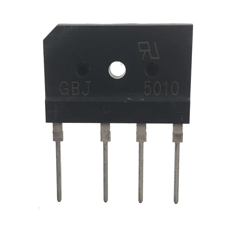 10 шт. GBJ5010 = KBJ5010 RBV5010 ZIP 4 50A 1000 в мост питания выпрямитель Бесплатная