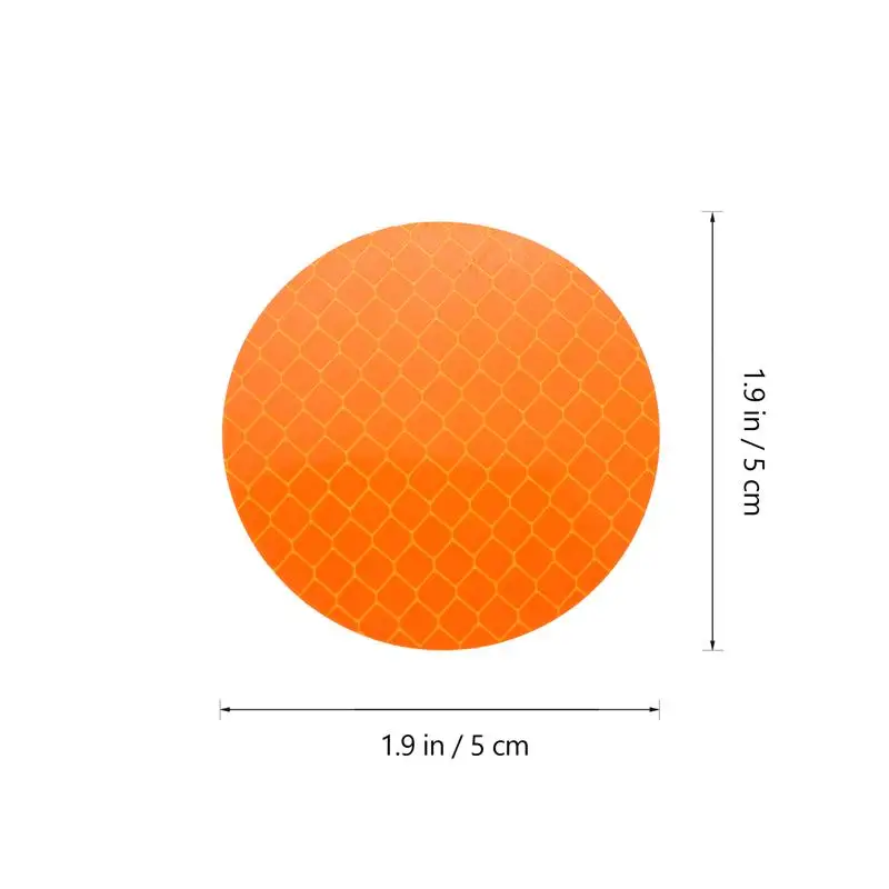 

30 pcs Car Reflective Stickers Warning Film for Auto Body Tail Motorcycle Bike Safety Driving Circle Reflective Strip