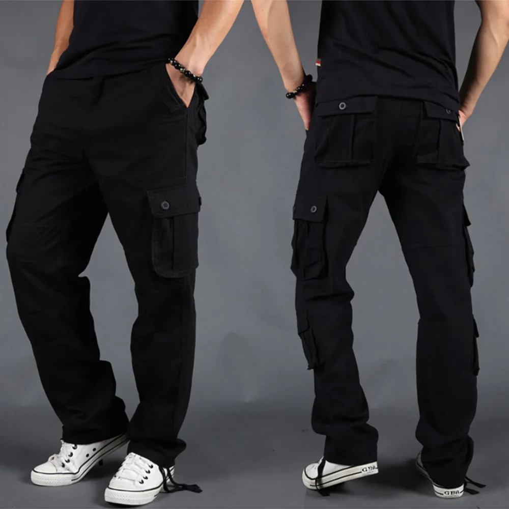 

Harem Joggers Pants Side Zipper Pockets Cargo Men 2021 New Hip Hop Casual Harajuku Streetwear Sweatpant Trousers Male Pants